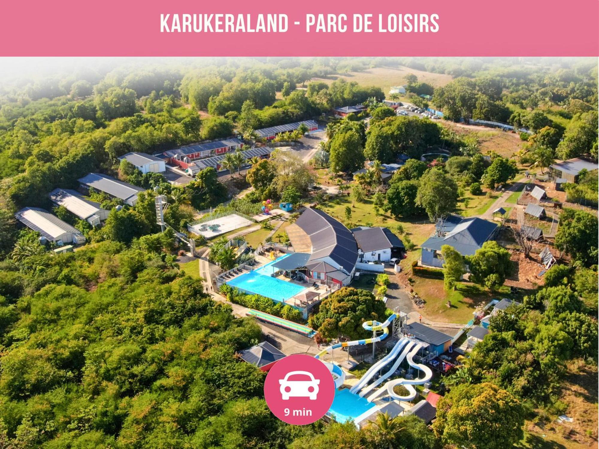 Le Sable Bleu - Evasion Tropicale A Sainte-Anne - Plage 5Min - Piscine - Parking - Logement Climatise - Vue Sur Les Palmiers - Parfait Pour Sejours En Famille Ou Entre Amis Exterior foto