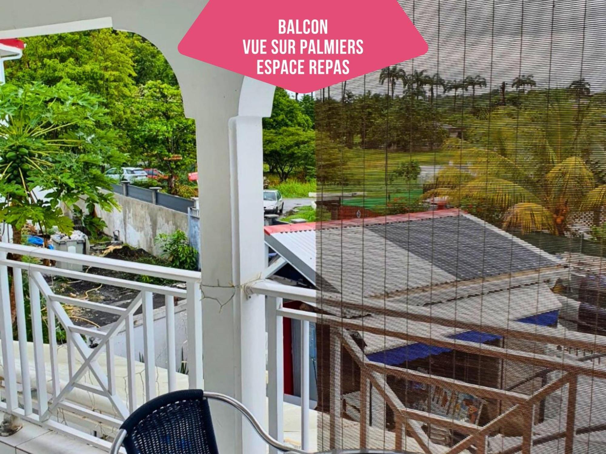 Le Sable Bleu - Evasion Tropicale A Sainte-Anne - Plage 5Min - Piscine - Parking - Logement Climatise - Vue Sur Les Palmiers - Parfait Pour Sejours En Famille Ou Entre Amis Exterior foto